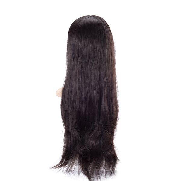 LW0202 Invisible hairline Chinese virgin hair silk top women hairpiece (3)