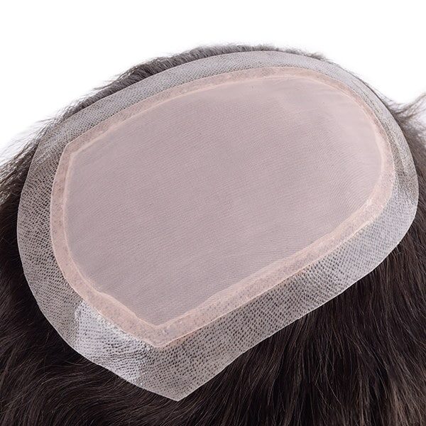 NW4831 Custom Full Silk Top Wig for Women With PU Gauze Perimeter Wholesale