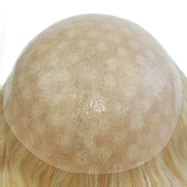 Skin with Gause all over Women's Hair Piece (6)