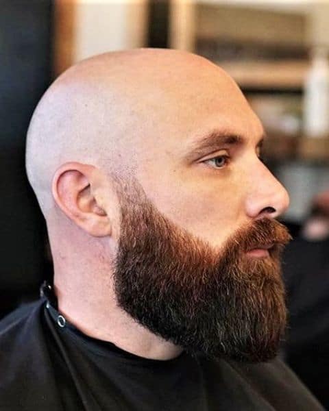 Shaved-Head-with-a-Beard-for-bald-man