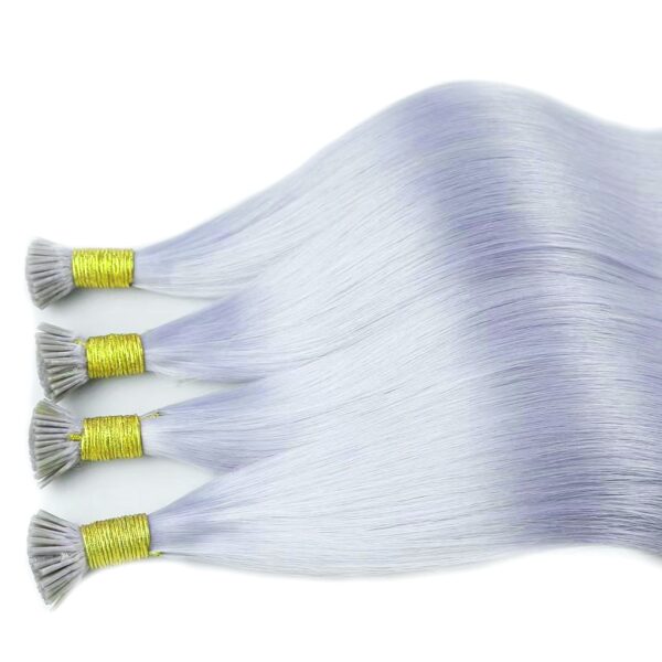 I-TIP-Light-Grey-Remy-Hair-Extensions-Thick-End-4