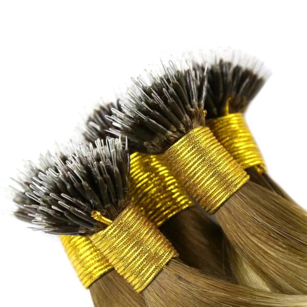 Ombre-Nano-Ring-Hair-Extensions-Blonde-Remy-Hair-3