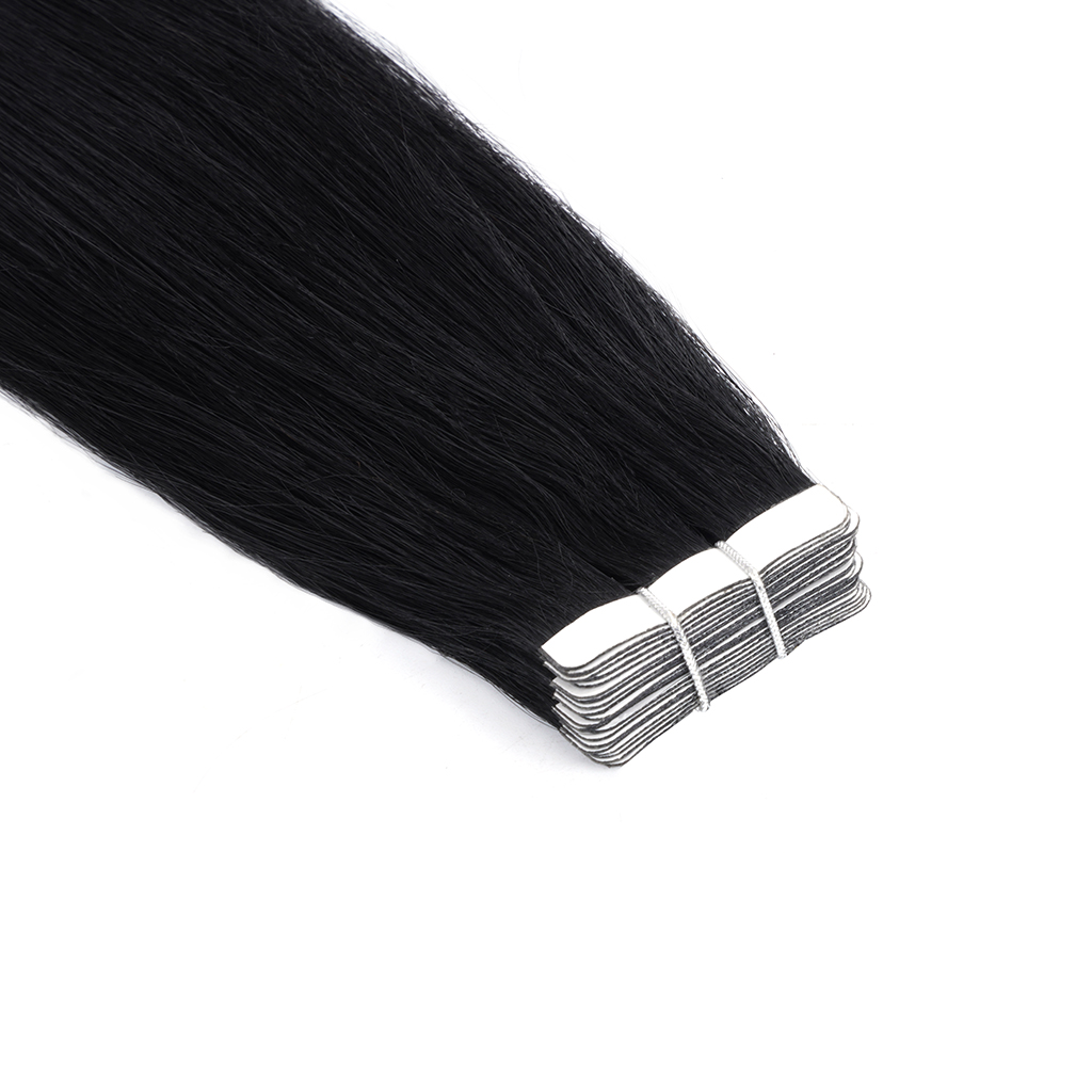 TAPE-IN Hair Extensions in Best Remy Hair Wholesale #1 (2)