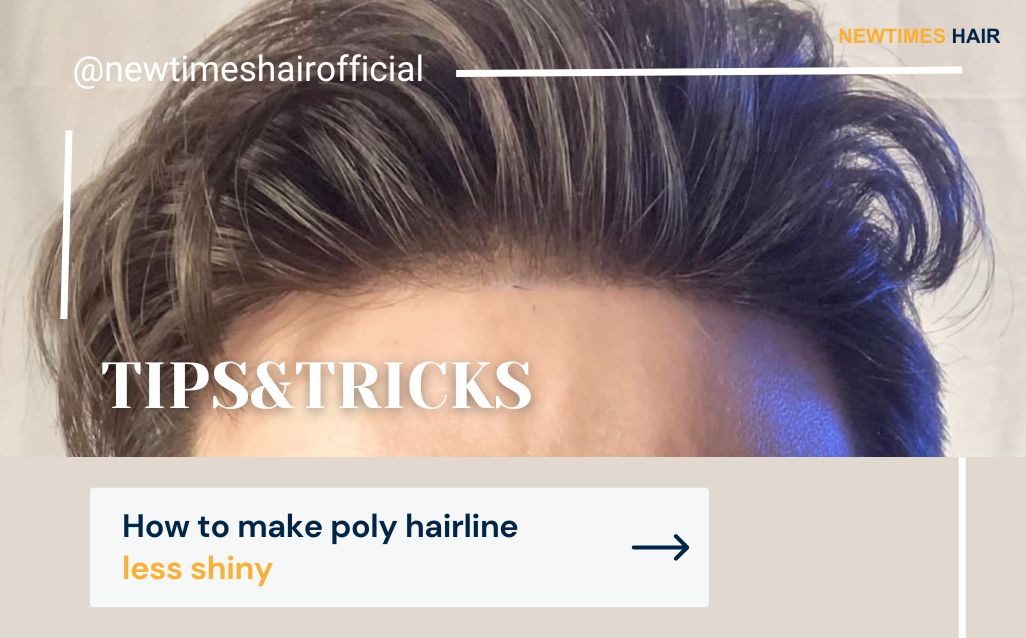 how to make poly skin hair system less shiny