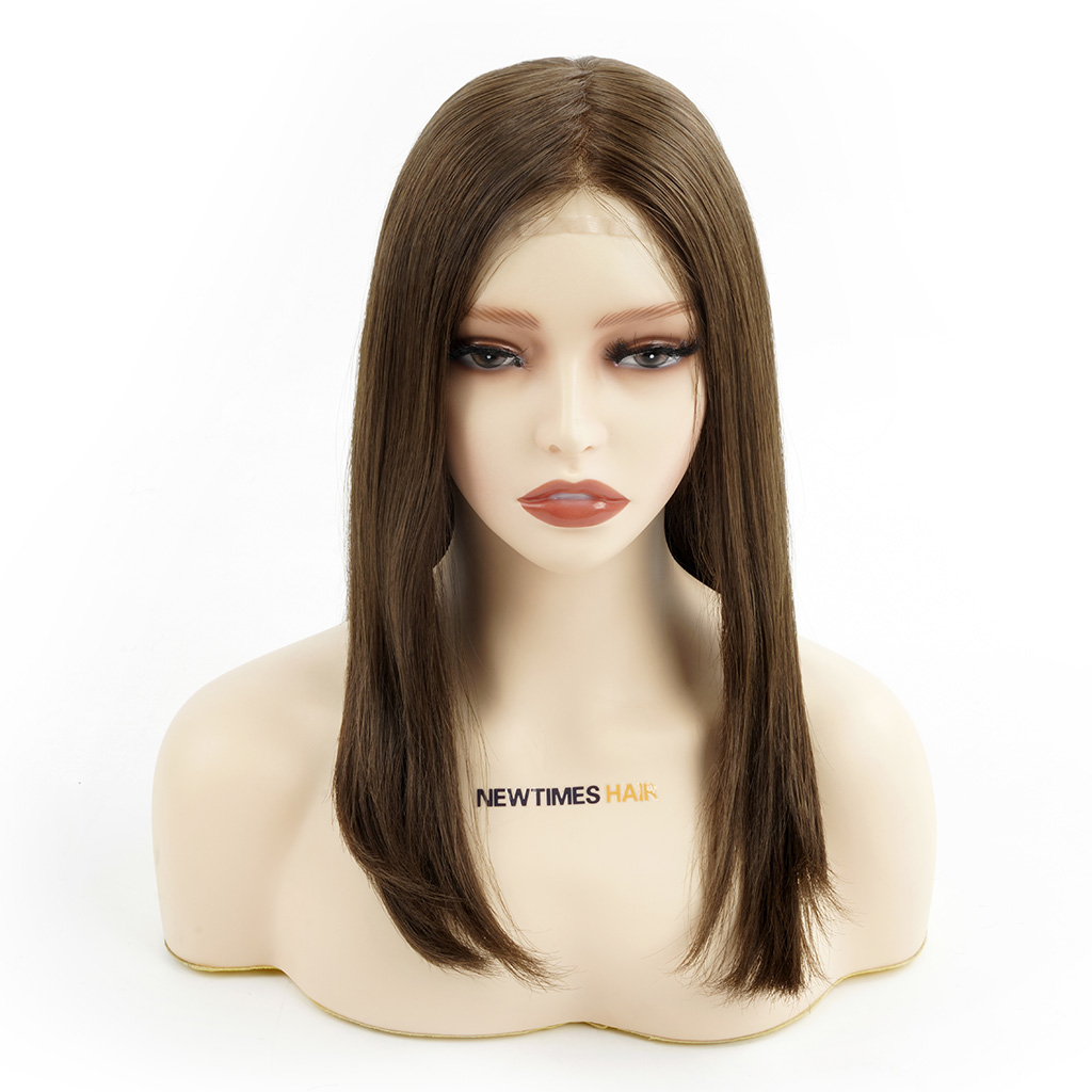 NATALIE Medical Wigs Premium Mongolian Remy Hair for caucasion women Newtimes Hair (2)